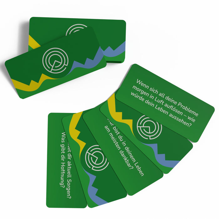 Geh-Sprächskarten für Coaching in der Natur