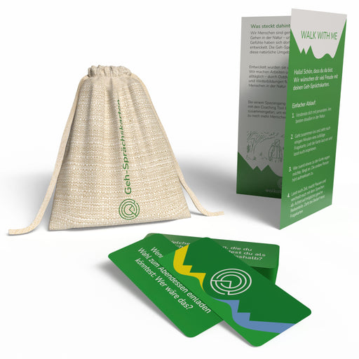 "Walk and Talk" – conversation cards for outdoor coaching