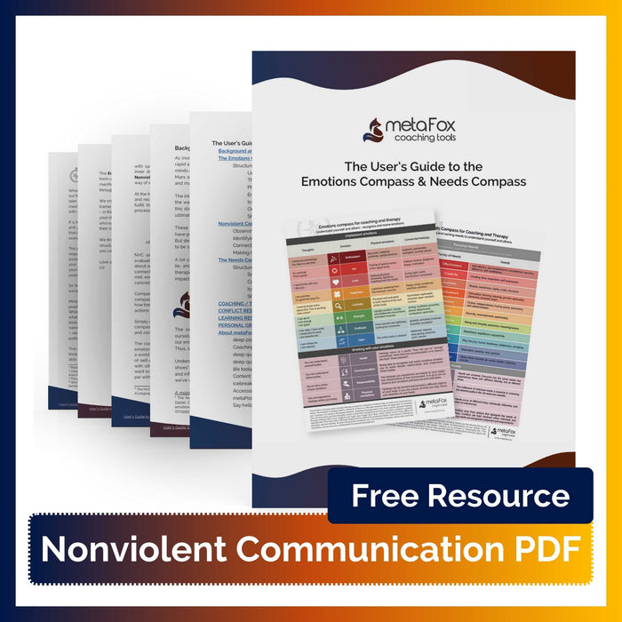 Nonviolent Communication PDF – Guide to the Emotions Compass
