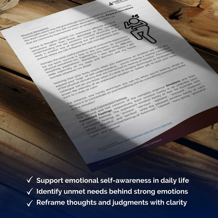 Nonviolent Communication PDF – Guide to the Emotions Compass