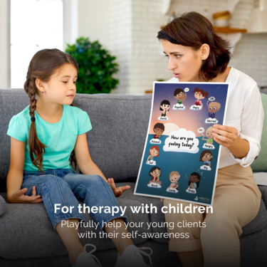 Gefühlsposter für Kinder - Gefühlserziehung zu Hause, im Klassenzimmer und in der Therapie