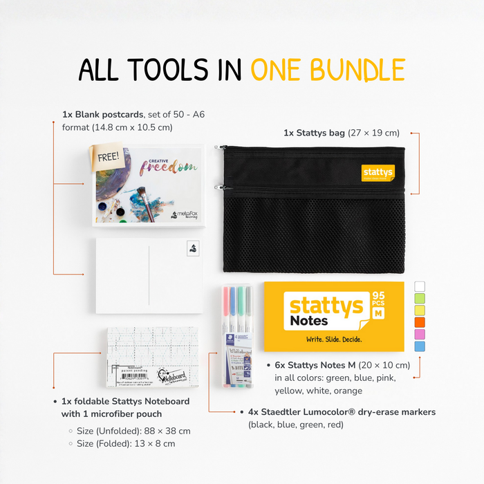 Stattys Facilitation Bundle: Tools für kreative Sessions