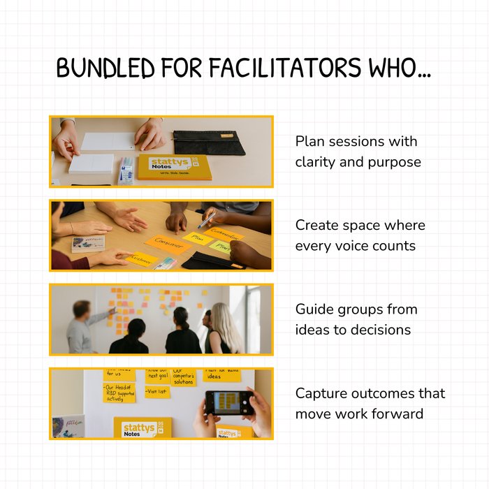 Stattys Facilitation Bundle: Tools für kreative Sessions